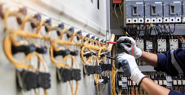 Professional Electrician technician working in Palm Bay, FL